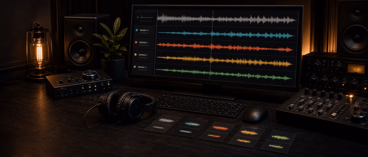 Comparativo de Ferramentas IA de Separação de Stems