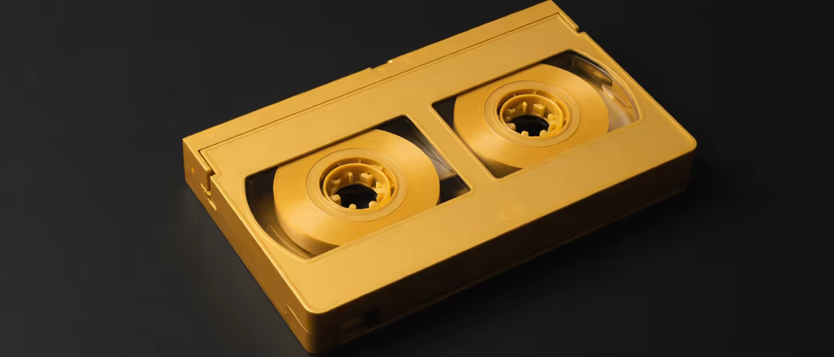 Cor lo-fi Super VHS Baby Audio 2026, não RC-20