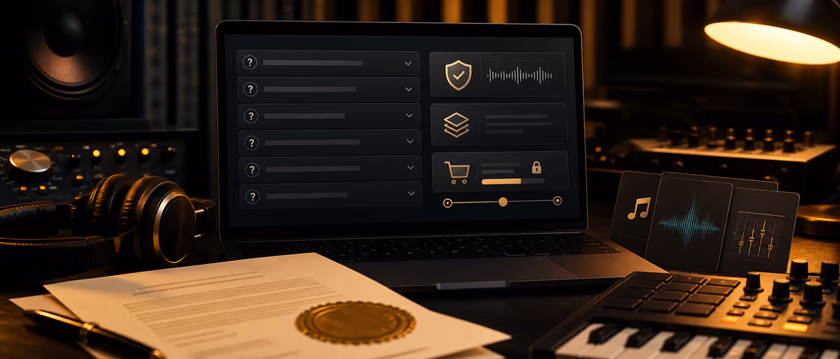 Guia prático: FAQ de licenças para beat stores