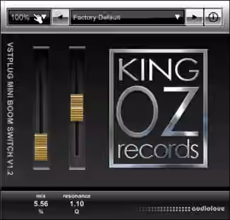 King OZ VSTplug Mini Boom Switch v1.2 RETAiL [WiN]