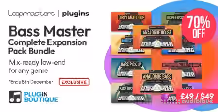 Loopmasters Bass Master Complete Expansion Pack Bundle v05.2023 [WiN]