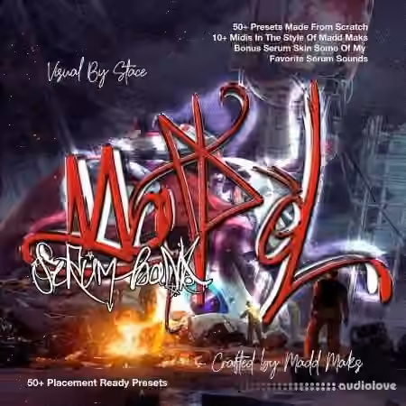Madd Maks MADD [Serum Bank + Midi + Serum Skin] [WAV, MiDi, Synth Presets]