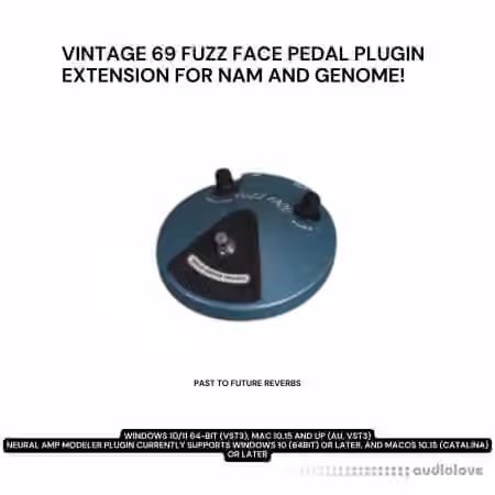 PastToFutureReverbs Vintage 69 Fuzz Face Pedal Plugin Extension For NAM And Genome Inc IRS