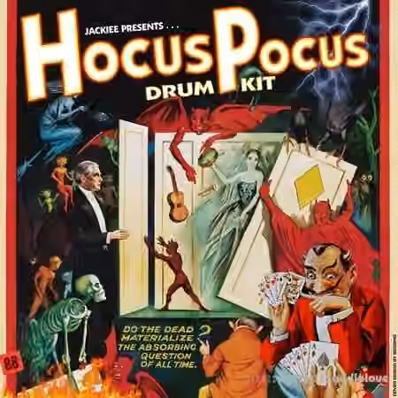 prodbyjackiee Hocus Pocus (Drum Kit) WAV MiDi [WAV, MiDi, Synth Presets]